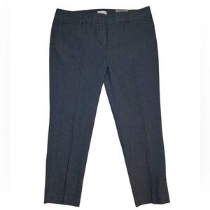 Van Heusen Classic Fit Ankle Stretch Denim Trouser Size 12 Short